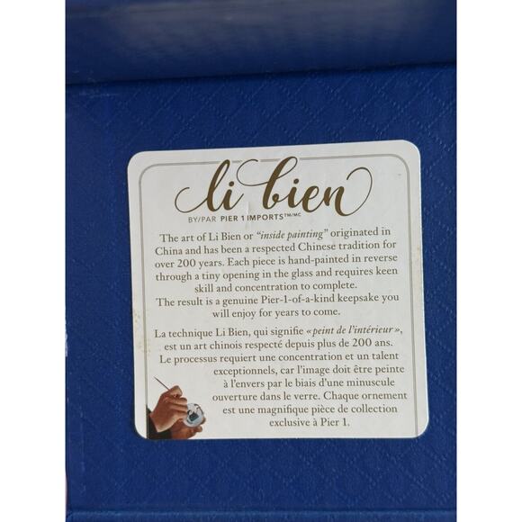 Li‎ Bien - 2018 - Pier 1 - Collectible- Dog Puppy Snow Angel Christmas Ornament - Picture 4 of 5